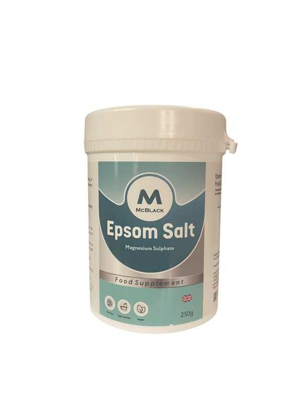 Magnesium Sulphate - Epsom Salt Food Grade - McBLACK ابسوم سولت شراب